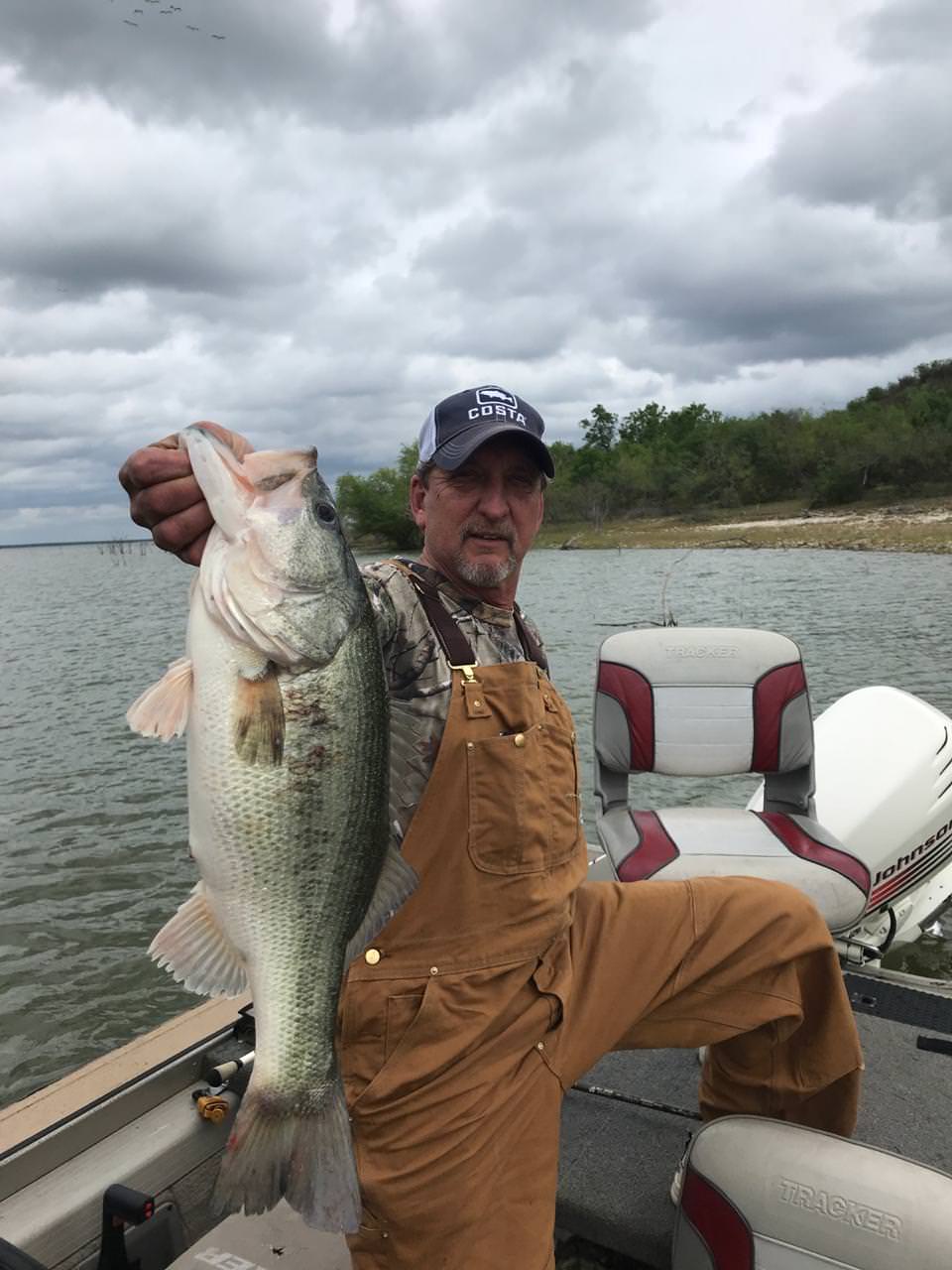 12-pound trophy bass from Sugar Lake